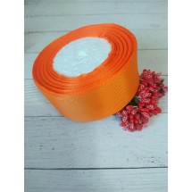 ОПТ Лента репсовая 4 см*20 ярдов ярко-оранжевая 24